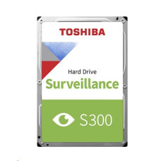 TOSHIBA HDD S300 Surveillance (SMR) 4TB, SATA III, 5400 rpm, 256MB cache, 3,5