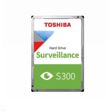 TOSHIBA HDD S300 Surveillance (CMR) 1TB, SATA III, 5400 rpm, 128MB cache, 3,5