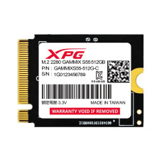 ADATA SSD 512GB XPG GAMMIX S55, PCIe Gen4x4, M.2 2230, (R:5000/ W:3800MB/s)