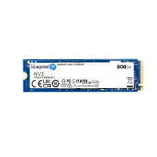 Kingston SSD 500GB NV3 NVMe™ PCIe M.2 2280 (ctení/zápis: 6000/5000MB/s;)