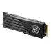 MSI SSD SPATIUM M480 PRO, 4TB, M.2 2280, PCIe Gen4x4 NVMe 1.4, R:7000/W:6800MB/s