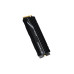 TRANSCEND MTE250H 1TB SSD disk M.2 2280, PCIe Gen4 x4 NVMe 1.4 (3D TLC), aluminium heatsink, 7200MB/s R, 6200MB/s W