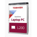 TOSHIBA HDD L200 Mobile (CMR) 500GB, SATA III, 5400 rpm, 8MB cache, 2,5