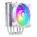 Cooler Master chladič Hyper 212 Halo White, 120mm ARGB, LGA1700, bílá