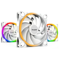 Be quiet! / ventilátor Light Wings White / 140mm / PWM / high speed / 3-pack / bílý