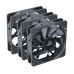 ventilátor Akasa - 12 cm VIPER S-flow 3ks B