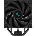 DEEPCOOL chladič AK400 Zero Dark Plus / 2x 120mm fan / 4x heatpipes / PWM / pro Intel i AMD / komplet černý