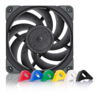 Noctua ventilátor NF-A12x25-PWM Chromax.black.swap, 4-pin, 2000 RPM, 22.6dB, 12V - 120mm