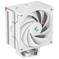 DEEPCOOL chladič AK500S Digital / užší / 120mm fan / 5x heatpipes / PWM / pro Intel i AMD / bílý