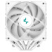 DEEPCOOL chladič AG620 WH ARGB / 2x 120mm fan / 6x heatpipes / PWM / pro Intel i AMD / bílý