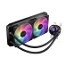 ASUS vodní chladič CPU AIO ROG STRIX LC II 280 ARGB, 2x140mm