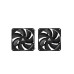CHIEFTEC vodní chlazení CPU Iceberg 240 Dark, 2x120mm, ARGB vodní blok, LGA1851, AM5, černá