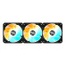 GIGABYTE ventilátor EZ CHAIN FAN 3-PACK, 3x120mm, černá
