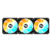 GIGABYTE ventilátor EZ CHAIN RVS FAN 3-PACK, 3x120mm, černá