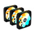 GIGABYTE ventilátor EZ CHAIN RVS FAN 3-PACK, 3x120mm, černá