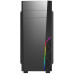 Zalman case miditower T8, bez zdroje, ATX, 1x 120mm ventilátor, 1x USB 3.0, 2x USB 2.0, RGB, černá
