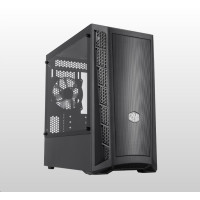 Cooler Master case MasterBox MB311L, microATX, černá, bez zdroje