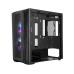 Cooler Master case MasterBox MB320L, aRGB, mATX, Mid Tower, černá, bez zdroje, ARGB ovladač