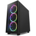 NZXT skříň H7 Elite Edition / ATX / 4x 140mm (3x RGB) fan / USB-C / 2x USB/ proskl. bočnice / proskl. panel / černá