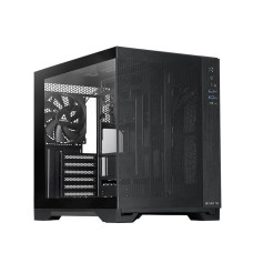 CHIEFTEC skříň VISIO AIR, ATX, 1x USB-C 3.2, 2x USB 3.0, 3x 140mm Fan, černá