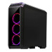 CHIEFTEC skříň STALLION II, ATX, 1x USB-C 3.2, 2x USB 3.1, 1x USB 2.0, 4x 120mm RGB Fan, černá