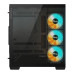 GIGABYTE C500 PANORAMIC STEALTH/Midi Tower/Transpar./Černá