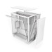 NZXT skříň H7 Flow RGB edition / ATX / 3x 140 mm fan / USB-C / 2x USB / prosklená bočnice / mesh panel / RGB / bílá