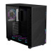 GIGABYTE case GB-AC400G ST, Mid Tower, 1x USB-C, 2x USB3.0, Průhledná bočnice, 4x ARGB 120mm Fan, černá