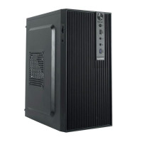 1stCOOL STEP 6 ver.2, skrinka mATX, 2x USB3.0, USB-C, CR, čierna