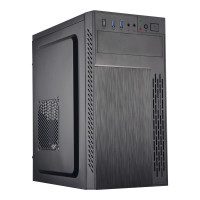 EUROCASE skříň ML M6-505B, Midi Tower, 1xUSB-C, 2x USB 3.0, 2x audio, bez zdroje