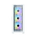 ZALMAN case I3 NEO TG, Mid Tower, ATX, 2xUSB 3.0, 1xUSB 2.0, 4x 120mm RGB Fan, bílá
