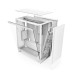 NZXT skříň H7 Flow edition / ATX / 3x 120 mm fan / USB-C / 2x USB / prosklená bočnice / mesh panel / bílá
