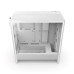 NZXT skříň H5 Flow RGB edition / 1x360 mm RGB core fan / 1x120mm / USB 3.0 / USB-C 3.1 / průhledná bočnice / mesh /bílá