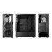 1stCOOL skříň RAINBOW 4, Mid Tower, AU, USB 3.0, 4x 120mm RGB Fan, černá