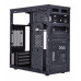 EUROCASE skříň MC X203 EVO black, micro tower, without fans, 2x USB 2.0, 1x USB 3.0 (without splitter)