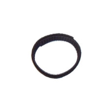 Solarix oboustranný suchý zip, černý, šířka 10mm, balení 25m