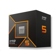 AMD Ryzen 5 6C/12T 9600 (3.8GHz/5.2GHz,38MB,65W,AM5) with Radeon Graphics+Wraith Stealth Cooler