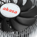AKASA chladič CPU - Al LGA1700 - thin mini itx