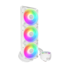 ARCTIC Liquid Freezer III - 420 A-RGB (White) : All-in-One CPU Water Cooler with 420mm radiator and