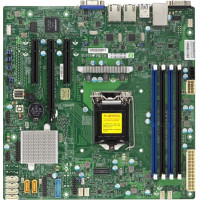 SUPERMICRO MB 1xLGA1151, iC232,DDR4,6xSATA3,PCIe 3.0 (1 x8, 1 x8 (in x16), 1 x4 (in x8)), IPMI