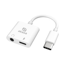 AKASA - Type-C  Headphone Jack & Charger Adapter