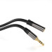 PremiumCord HQ stíněný prodlužovací kabel Jack 3.5mm - Jack 3.5mm M/F 1,5m