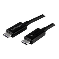 StarTech.com 1m (3.3ft) Thunderbolt 3 Cable, 20Gbps, 100W PD, 4K Video, Thunderbolt-Certified, Compatible w/ TB4/USB 3.2/DisplayPort