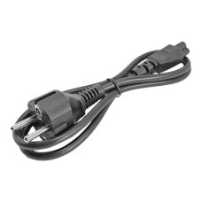 StarTech.com 1m (3ft) Laptop Power Cord, EU Schuko to C5, 2.5A 250V, 18AWG, Notebook / Laptop Replacement AC Cord, Printer/Power Brick Cord, Schuko CEE 7/7 to Clover Leaf IEC 60320 C5