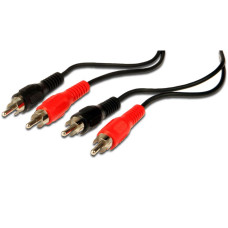 PremiumCord Kabel 2x CINCH-2x CINCH M/M 10m