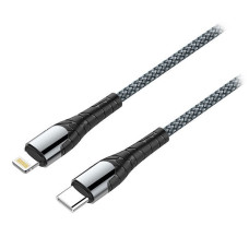Colorway Datový Kabel USB-C/ Apple Lightning/ 3A/ Fast Charging / 1m/ Šedivý