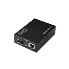 Digitus Media Converter 10/100/1000Base-T to SFP slot + zdroj 80km - bez SFP modulu