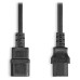 NEDIS napájecí prodlužovací kabel/ konektor IEC-320-C14/ konektor IEC-320-C13/ černý/ 5m