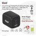Club3D cestovní nabíječka 65W GAN technologie, 3 porty (2xUSB-C + USB-A), Power Delivery(PD) 3.0 Support