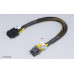 Redukce z 8pin (M) na 8pin (2x4pin) - 30 cm
